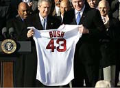 Bush Gets His KShirt!